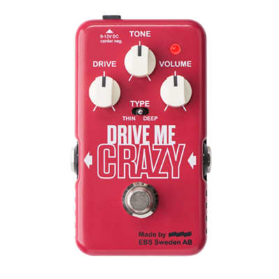 EBS DRIVE ME CRAZY ベース エフェクター 生産終了 レア 希少 EBS Drive Me Crazy | Reverb
