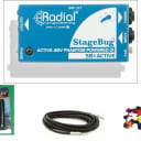 New Radial Engineering StageBug SB-1 Active Acoustic Direct Box