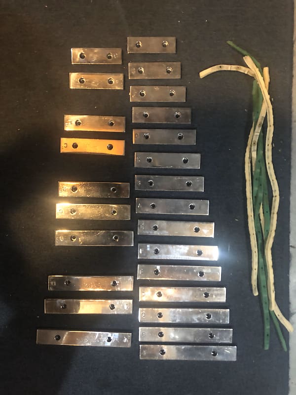 Jenco Glockenspiel Keys and Felt Reverb