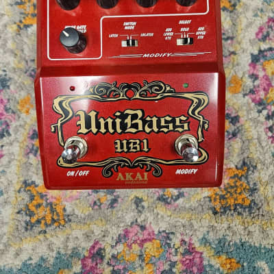 Akai Unibass UB1 Harmonized Bass Distortion Distortion Guitar Effects Pedal (Cleveland, OH) for sale