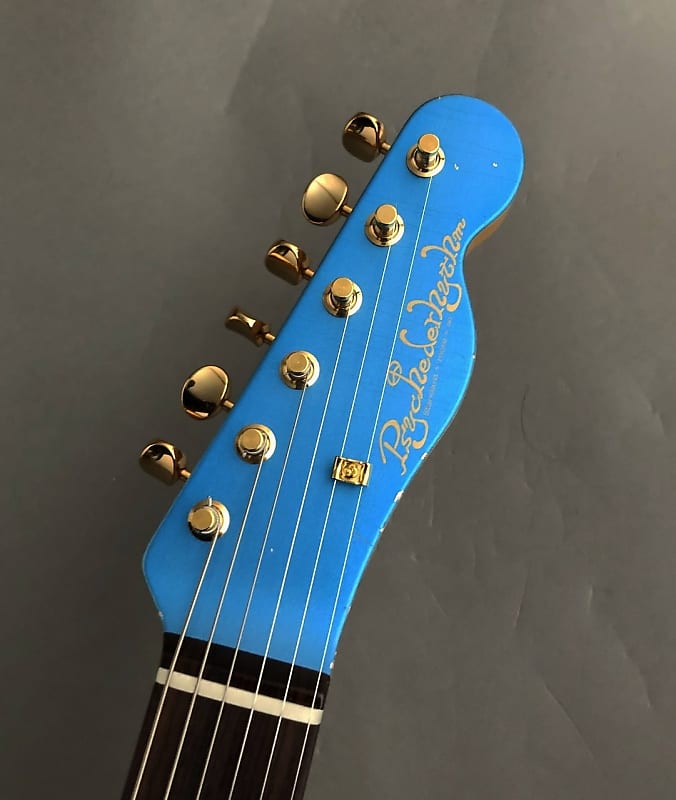 Psychederhythm Moderncaster T 2020 Blue Metallic ≒3.55kg [Gold Parts] [Made  in Japan][GSB019]