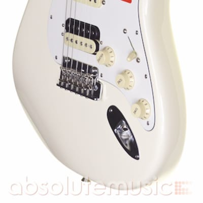 Fender American Pro Stratocaster HSS Shawbucker, Olympic White, RW image 8