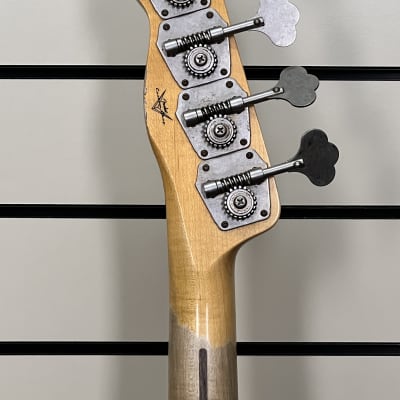 Fender Custom Shop 55 Precision Bass Heavy Relic Daphne Blue 2022 image 7