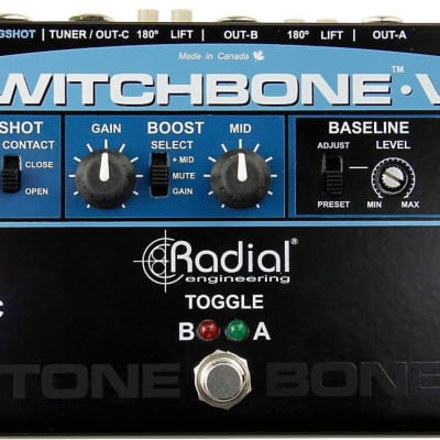 Radial R800 7081 Switchbone V2 ABY/C Amp Selector and Booster image 1