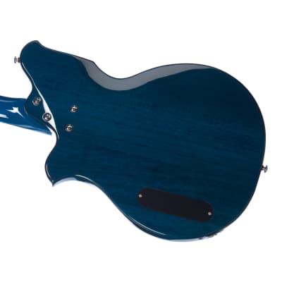 Airline Guitars MAP FM Blueburst Flame - Updated Vintage Reissue Electric Guitar - NEW!! image 4
