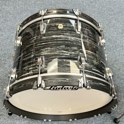 Ludwig Classic Maple Fab 3 Piece Shell Pack, Vintage Black Oyster - FREE SHIPPING! image 4