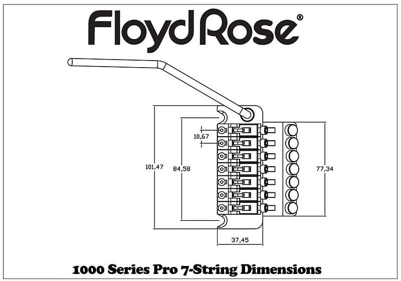 Floyd rose 1000 on sale series tremolo