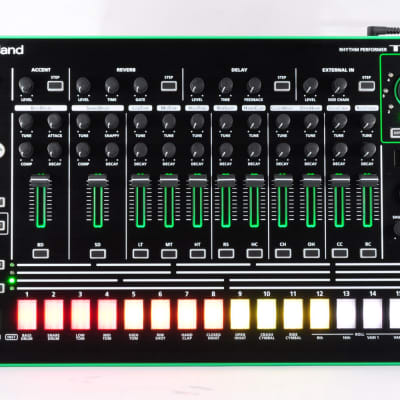 Roland Aira TR-8 Rhythm Performer Drum Machine w/Adapter&DustCover Used From Japan #Z0E7348