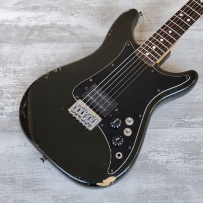 1982 Fender USA Lead I Vintage Electric Guitar (Black) for sale