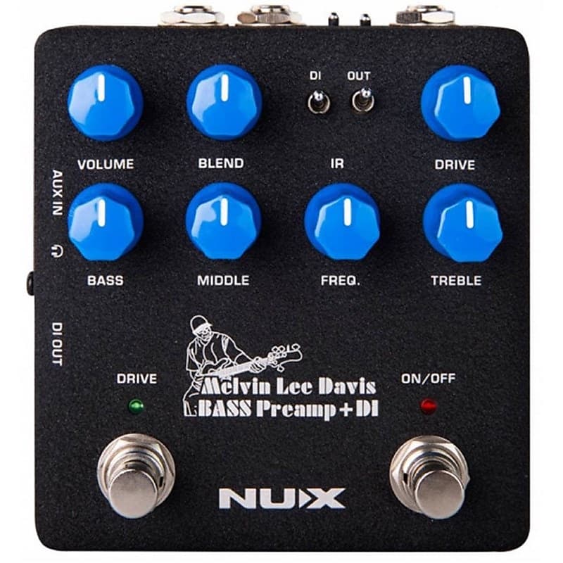 NU-X MLD Bass Preamp + DI Pedal