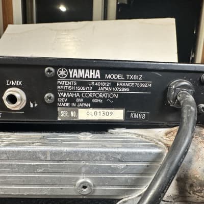 Yamaha TX81Z Rackmount FM Tone Generator from the Leon Russell Estate image 6