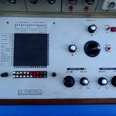 EMS VCS3 1969 + Crickewood DK2 + documents , fully serviced, many mods image 6