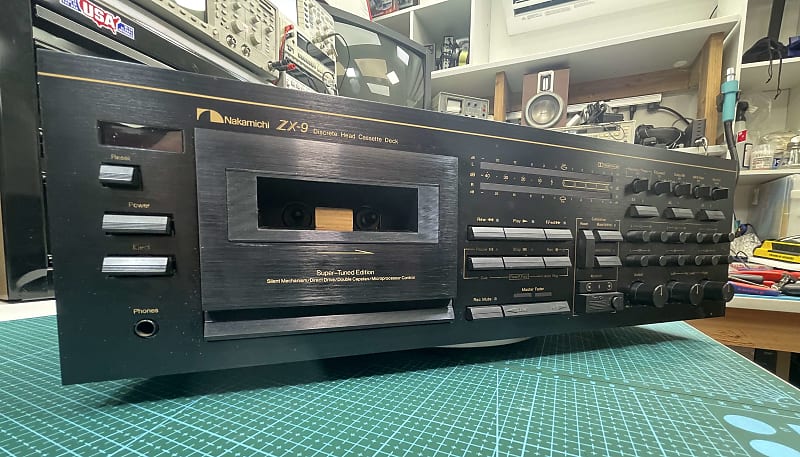 9 No.5 Nakamichi ZX-9 Reference Deck - Rare Pristine Condition
