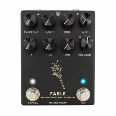 Walrus Audio Fable Granular Soundscape Generator Effects Pedal (all black) for sale