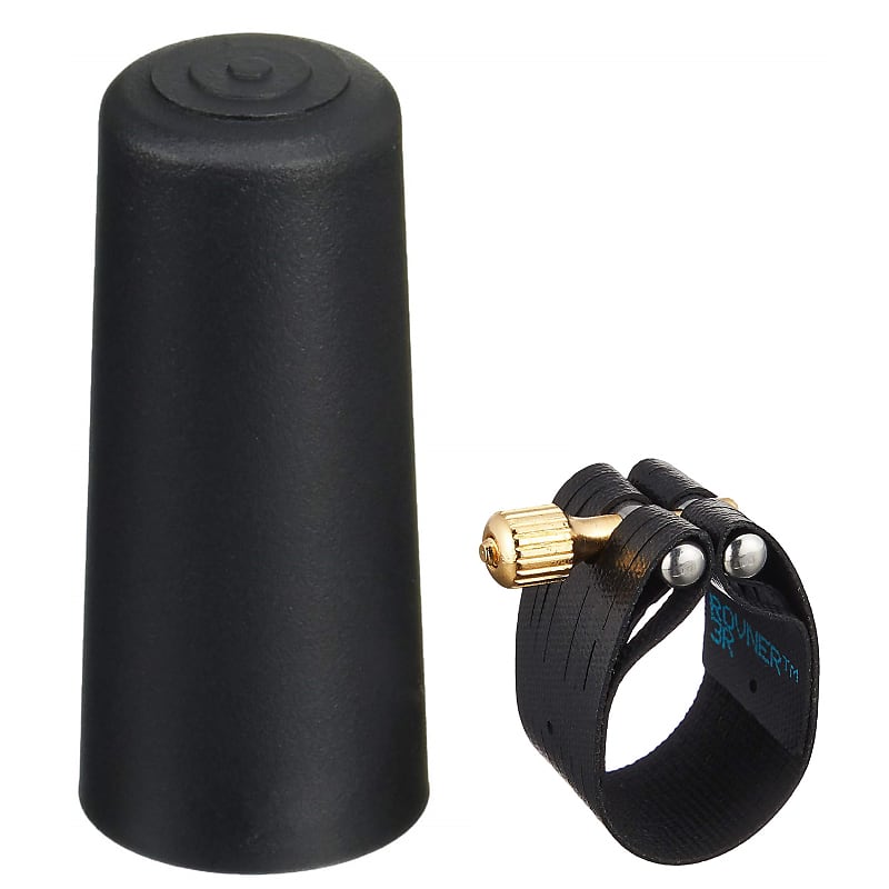 Rovner 3R Dark Baritone Saxophone Ligature and Cap image 2