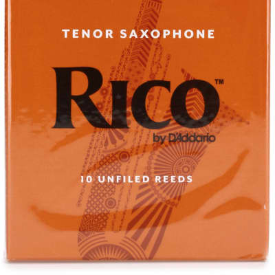 D'Addario RKA1025 - Rico Tenor Saxophone Reeds - 2.5 (10-pack) image 1