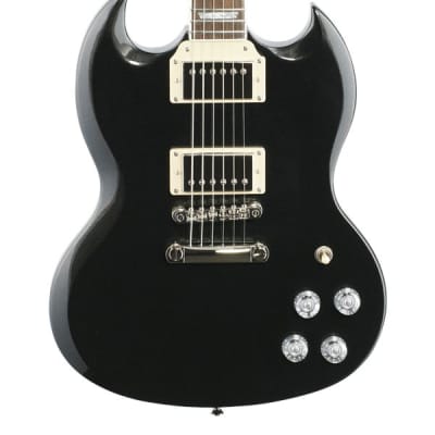 Epiphone SG Muse Electric Guitar Jet Black Metallic image 3
