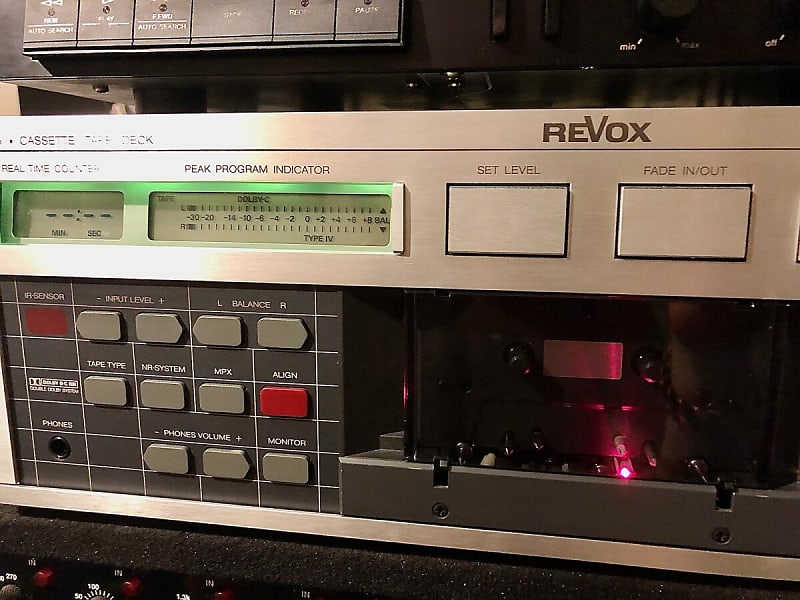 REVOX B215 cassette deck, complete package Reverb