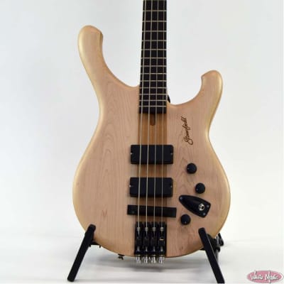 Stonefield Music G Series 4-String Maple Top Bass Guitar, Gig Bag Included image 4