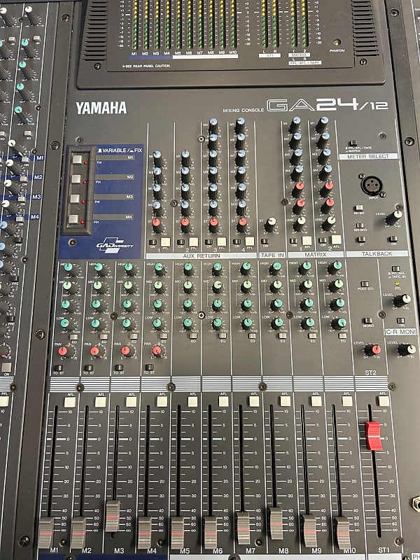 Yamaha GA24-12 24 Input Mixing Console | Reverb