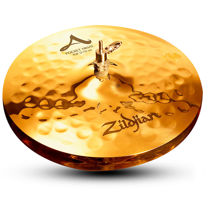 Zildjian 13" A Series Pocket Hi-Hat Cymbal (Top) image 1