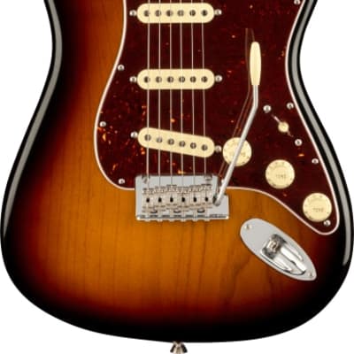 Fender American Professional II Stratocaster Rosewood Fingerboard, 3-Color Sunburst image 3