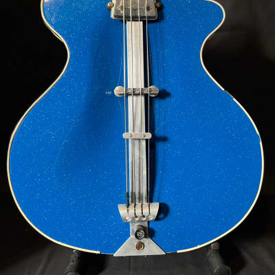 1958-63 Wandré Waid Blue Bass Sculpture Rare by Antonio Pioli for sale