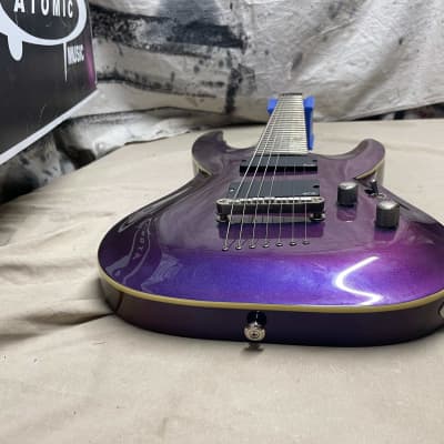 Diamond ST Series Barchetta ST 7 7-string Guitar - Galaxy Purple image 8