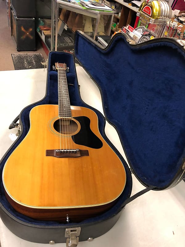 1975 JAPAN-MADE MADEIRA A30R DREADNOUGHT GUITAR | Reverb