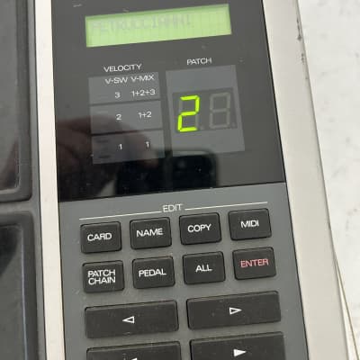 Roland Octapad II PAD 80 MIDI Pad Controller 1980s - Silver and Black image 6