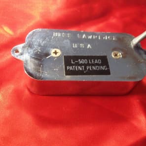 ウルトラレア！ビンテージPU Bill Lawrence L500 直筆サイン入 ウルトラレア！ビンテージPU Bill Lawrence L500 直筆サイン入