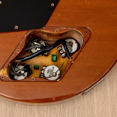1974 Greco EG650N Vintage Guitar, Mahogany w/ Maple Board & Maxon U-1000 Humbuckers, Japan Fujigen image 14