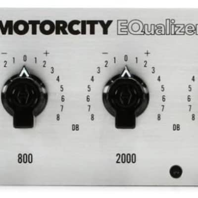 Heritage Audio MotorCity EQualizer 7-Band Graphic Equalizer 2021 - Present - Silver image 3