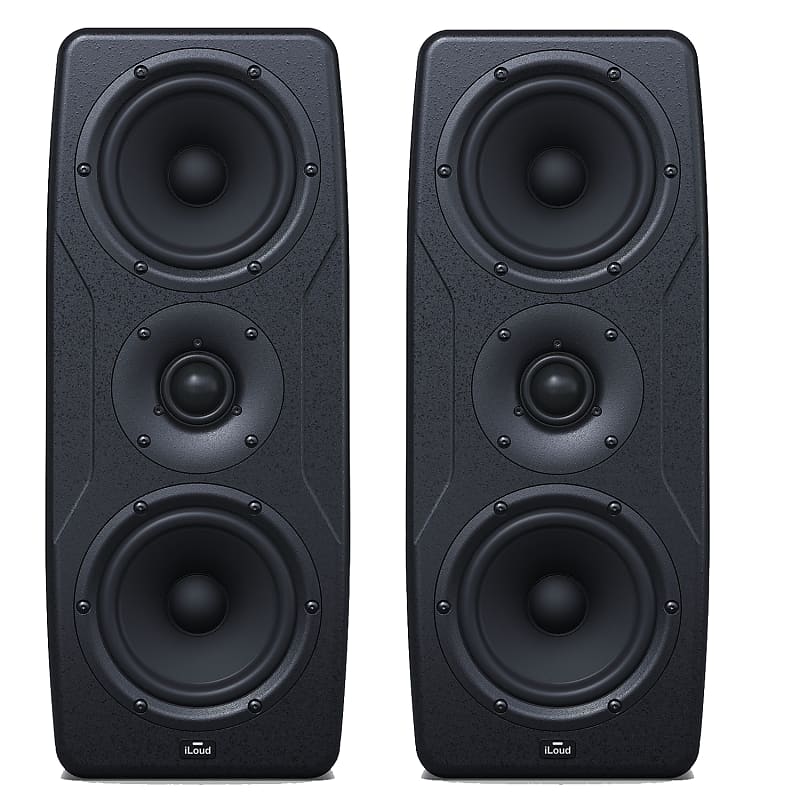 IK Multimedia iLoud Precision MTM Dual 5-Inch Studio Reference Monitor Speakers (Pair)  			