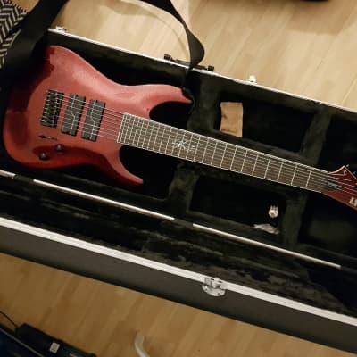 ESP LTD SC-608B Stephen Carpenter Signature 2018 Red Sparkle | Reverb