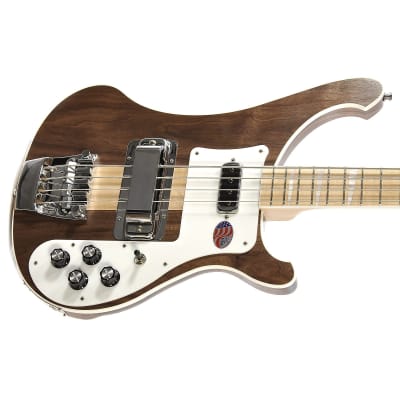 Rickenbacker Model 4003W 4-String Bass Guitar - Walnut image 2
