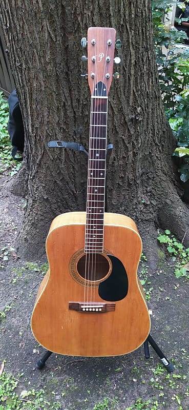 Pearl Acoustic Folk Guitar Made in Japan By Hayashi Gakki