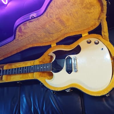 Gibson Sg Junior 63 Murphy Aged M2M 2023 - Polaris white image 6