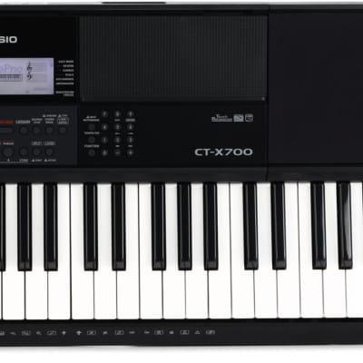Casio CT-X700 61-key Portable Arranger Keyboard  Bundle with Gator GKBE-61 Economy Keyboard Gig Bag image 1