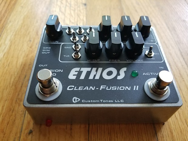 ETHOS CLEAN 2 ギター ETHOS CLEAN 2 Ethos Clean II preamp/OD, demo
