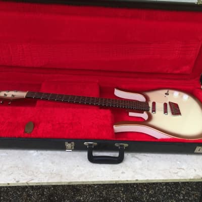 Jerry Jones Guitarlin Danelectro 1990's - Copperburst | Reverb