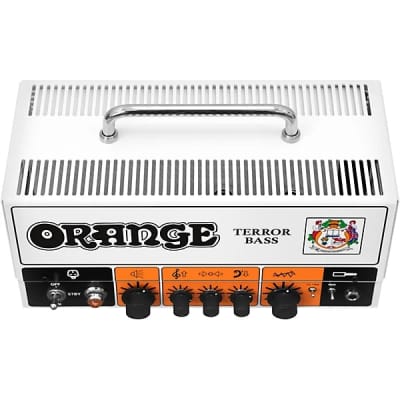 Orange  Amplifiers Terror Bass 500W Tube Hybrid Bass Amp Head 2024 - Black , White , & Orange image 4