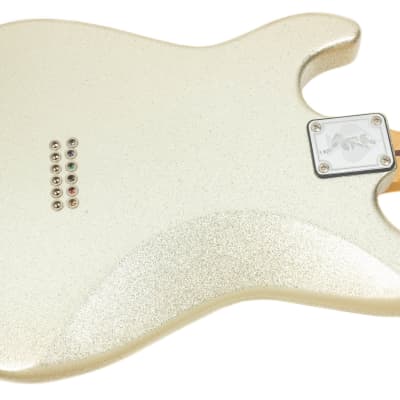 Used Champagne Sparkle Partscaster Stratocaster image 4