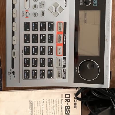 Boss DR-880 Dr. Rhythm 2010s - Gray with manual!
