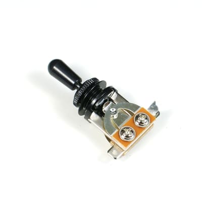 3 Way Toggle Switch Pickup Selector for Electric Guitar ,Black /Black Tip