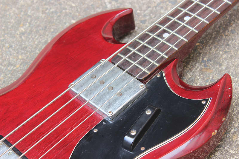 1975 Greco EB-420 Vintage SG Bass (Made in Japan) | Reverb Australia