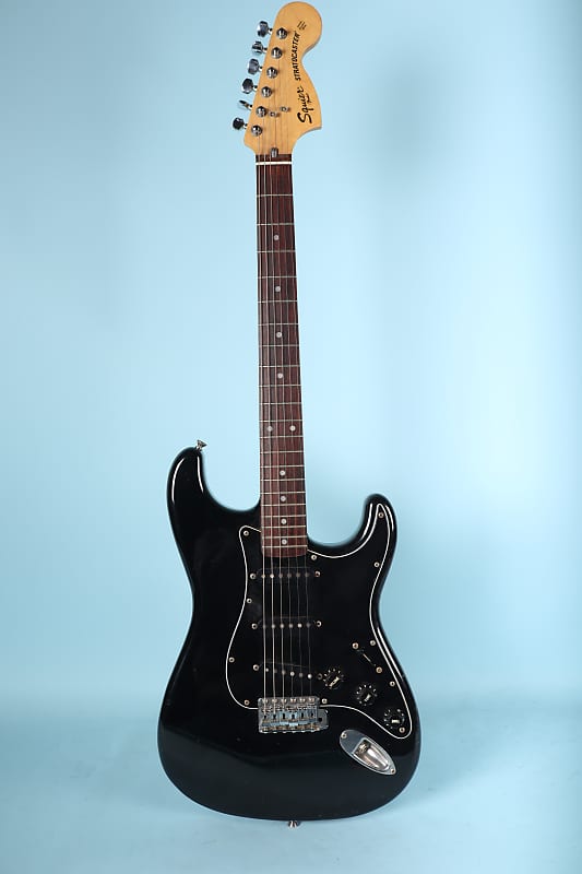 1984 Fender Squier Strat Stratocaster MIJ 3-Bolt 70's Large 1984 Fender Squier Strat Stratocaster MIJ 3-Bolt 70's Large