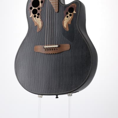 Ovation 1581 Adamas II Deep Cutaway Black [11/17] | Reverb