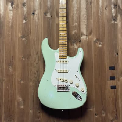 Fender Fender Custom Shop B2 58 Stratocaster Relic Super Faded Aged Surf Green 2023 - Super Faded Aged Surf Green for sale