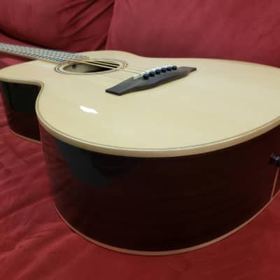 Kala KA-GTR-OM Acoustic Guitar image 5